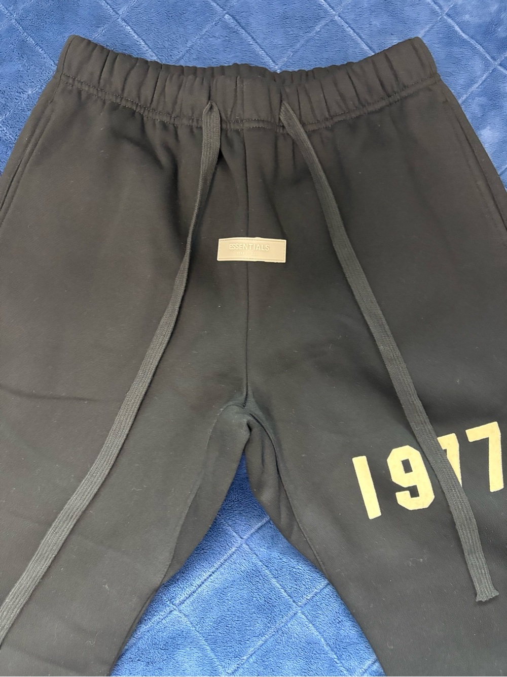 1977 Essentials Black Men's Sweatpants
